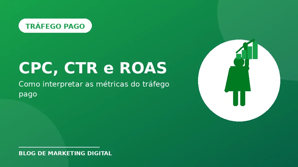 CPC, CTR e ROAS: Como Interpretar as Métricas do Tráfego Pago